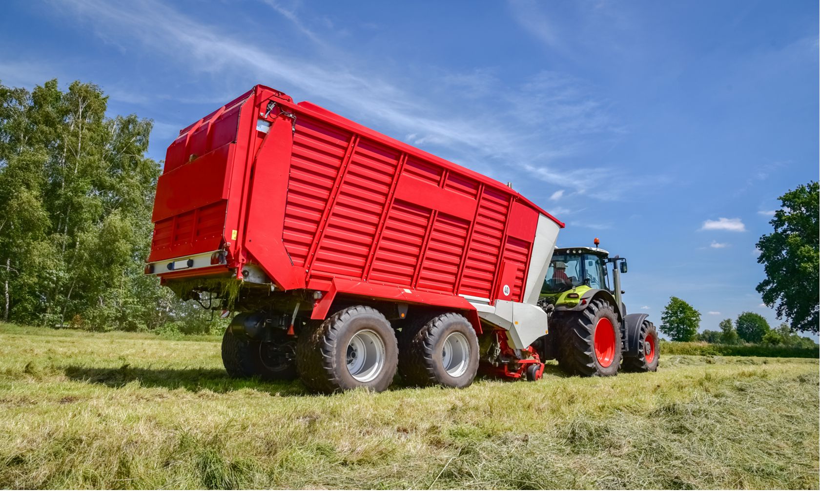 Tracking für Landwirtschaftliche Trailer Anhänger